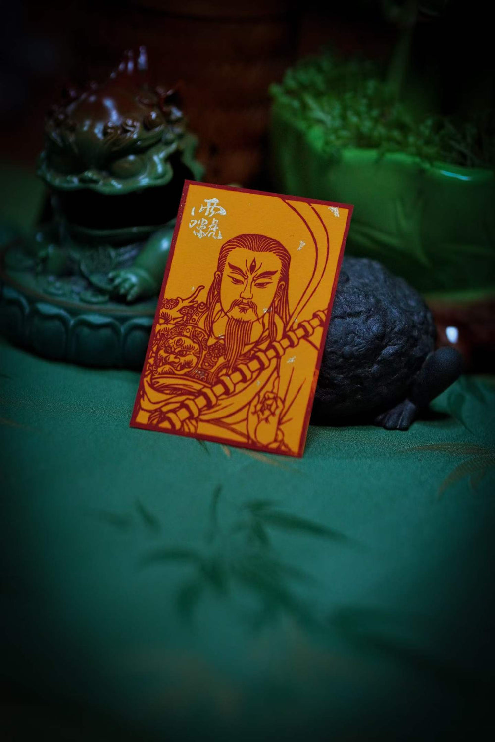 雷祖朱砂篆刻神像製作紀錄