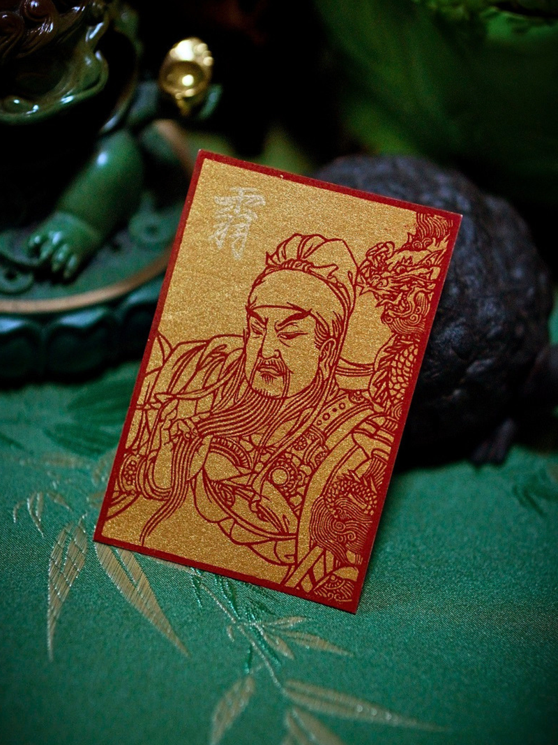 關聖帝君｜原創篆刻神像