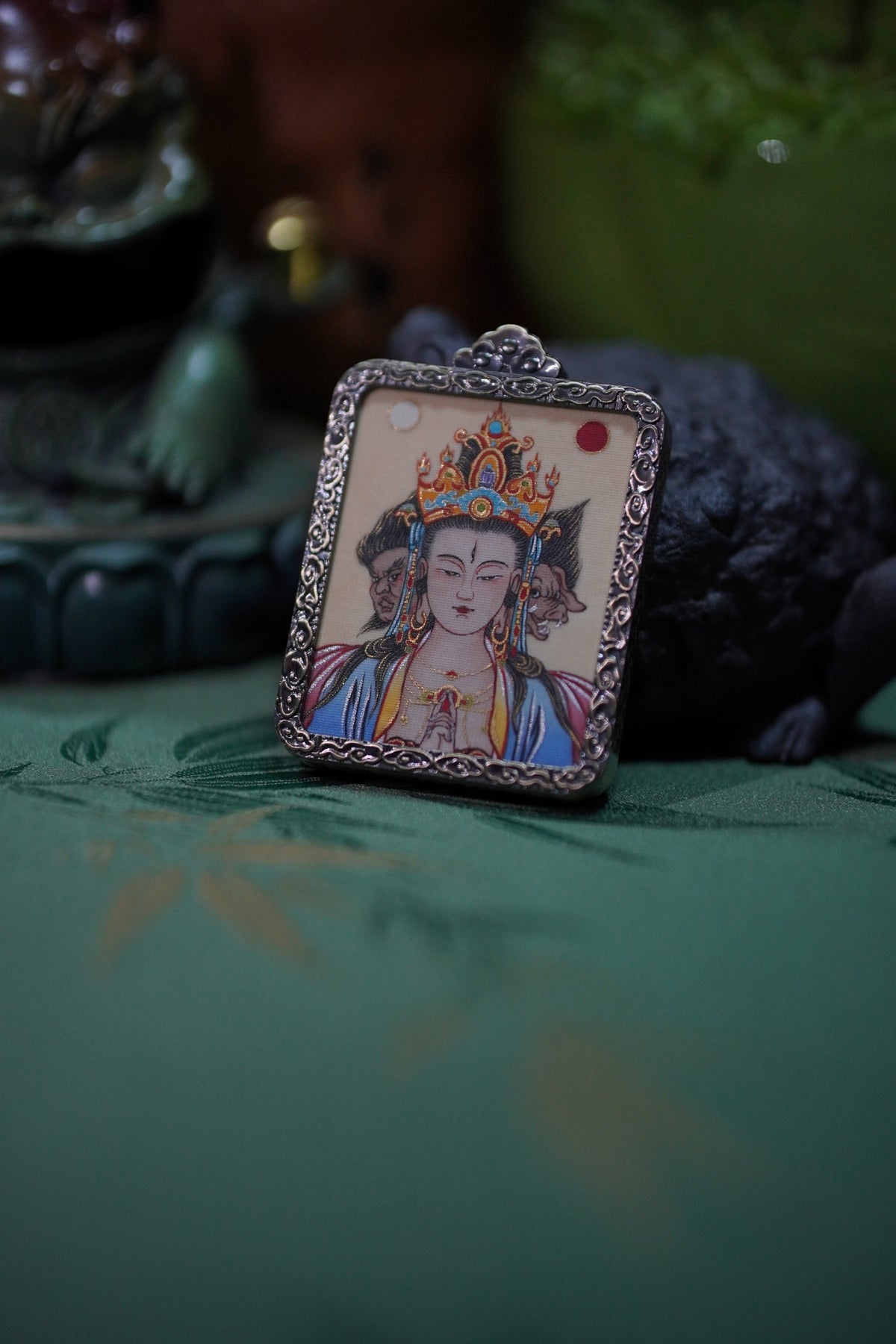 Doumu Yuanjun | Original Hand-Painted Taoist Deity Amulet